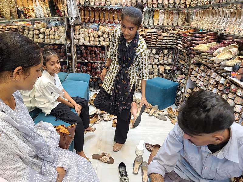 Child enjoying her first visit to Sri Amritsar Sahib